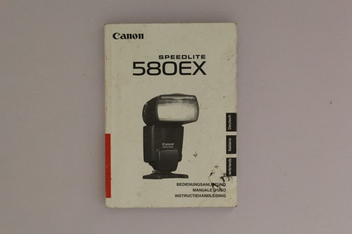 Canon speedlite 580ex manuale - 580ex,