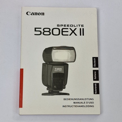 Canon speedlite 580 ii - canon,